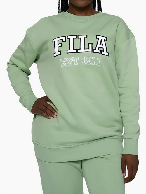 Fila sweatshirt womens green sales